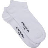 Petrol Industries Heren Sneakersokken - 3-pack Enkelsokken - Sokken - Herensokken - Katoen - Multipack van 3 stuks - Wit - Maat 39-42