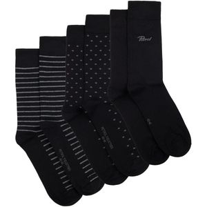 Petrol Industries - Enkelsokken - Zwart - 3-pack - Katoen - Herensokken