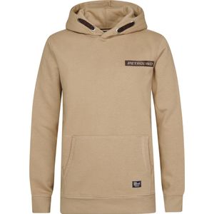 Petrol Industries - Jongens Logo-print Hoodie Akutan - Bruin
