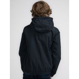 Petrol Industries - Lichtgewicht Jas Miki - Zwart - Katoen/Polyester