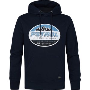 Petrol Industries Sweatshirt 'Taku'  blauw / lichtblauw / wit
