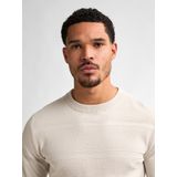 Petrol Industries - Windview - Gestreepte Trui - Wit