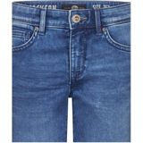 Petrol Industries - Jackson Stretch Denim Short - Lichtblauw - 77% Katoen, 21% Polyester, 2% Elastaan