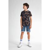 Petrol Industries - Jackson Stretch Denim Short - Lichtblauw - 77% Katoen, 21% Polyester, 2% Elastaan
