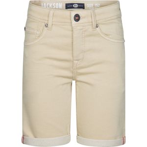 Petrol Industries - Jackson Gekleurde Denim Short Nautica - Geel - 176 - Korte spijkerbroeken