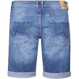Petrol Industries - Heren Bullseye Denim Short Sail - Blauw - Maat XL