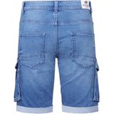 Petrol Industries - Torino - Korte Broek - Blauw - Jogg Denim