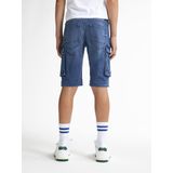 Petrol Industries - Torino Cargo Short - Blauw - Korte Broeken