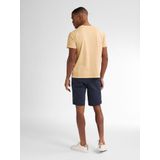 Petrol Industries - Chino Short Crestway - Blauw - 77% Katoen, 20% Recycled Katoen, 3% Elastaan