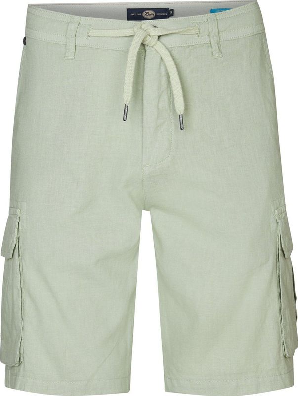 Petrol Industries - Korte Broeken - Mint - 55% Linnen 45% Katoen