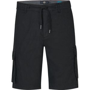 Petrol Industries - Men Shorts Cargo - Antraciet - 55% Linnen 45% Katoen