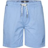 Petrol Industries - Chino Short Angler - Blauw - 97% Katoen 3% Elastaan
