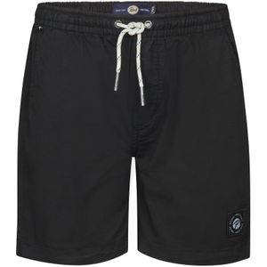 Petrol Industries - Angler - Chino Short - Zwart - 97% Katoen, 3% Elastaan