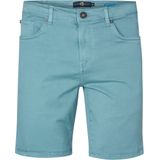 Petrol Industries - Gekleurde Denim Short Stingraypark - Grijs - Biologisch Katoen