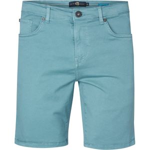 Petrol Industries - Gekleurde Denim Short Stingraypark - Grijs - Biologisch Katoen