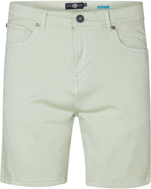 Petrol Industries - Stingraypark - Gekleurde Denim Short - Groen