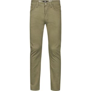 Petrol Industries - Russel Gekleurde Regular Tapered Fit Jeans Flamingobreeze - Groen - W29/L34 - tapered-fit-jeans