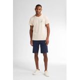 Petrol Industries - Chino Short Crestway - Blauw - 77% Katoen, 20% Recycled Katoen, 3% Elastaan