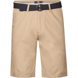 Petrol Industries - Heren Chino Short met Riem Tropico - Bruin - Maat XXXL