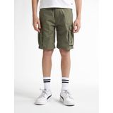 Petrol Industries - Jackson - Denim Short - Groen - Slim Fit - Korte Spijkerbroeken