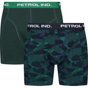 Petrol Industries - Boxershorts - Groen - 2-pack - Regular Fit