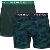 Petrol Industries - Boxershorts - Groen - 2-pack - Regular Fit