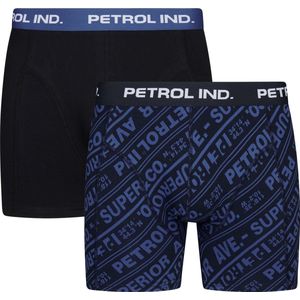 Petrol Industries - Boxershorts Pitstop - Blauw - 2-pack