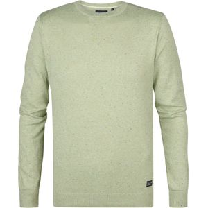 PETROL INDUSTRIES - Heren Knitwear - Round Neck - Desert Sage - Basic