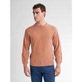 Gebreide Trui - Blauw - 100% Biologisch Katoen - Relaxed Fit