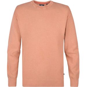 Gebreide Trui - Blauw - 100% Biologisch Katoen - Relaxed Fit