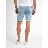 Petrol Industries - Heren Bassano Denim Short - Blauw - 98% Katoen - Regular Fit