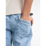 Petrol Industries - Bassano Denim Short - Blauw - Korte Spijkerbroeken