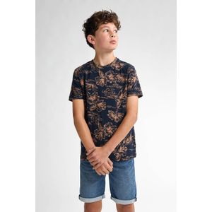 Petrol Industries - T-shirt - Donkerblauw - Katoen