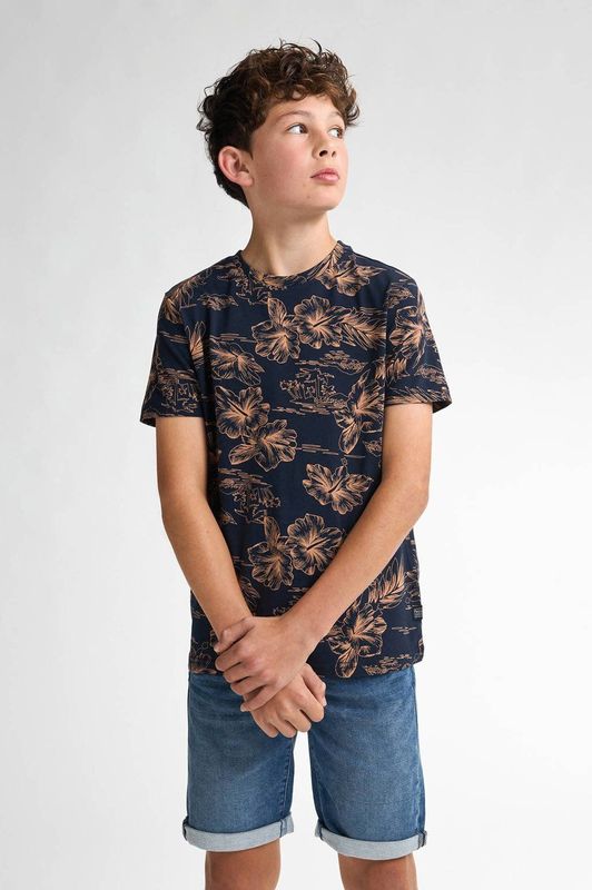 Petrol Industries - T-shirt - Donkerblauw - Katoen