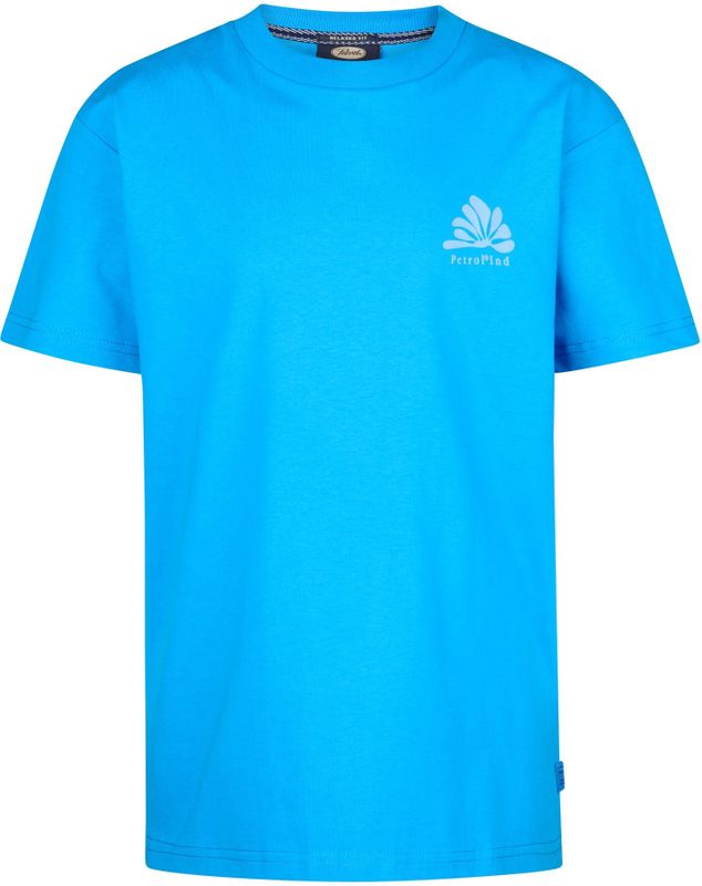 Petrol Industries - Schooner - T-shirt - Blauw - Korte Mouwen