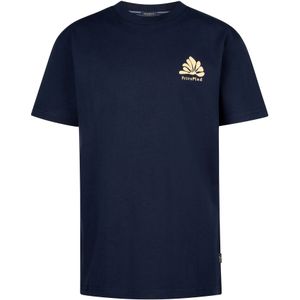 Petrol Industries - Backprint T-shirt Schooner - Zwart - T-shirts met Korte Mouwen