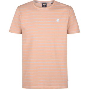Petrol Industries - Baypoint - T-shirt - Bruin - Gestreept