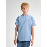 Petrol Industries - Backprint T-shirt Gull - Blauw - Korte Mouwen