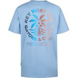 Petrol Industries - Backprint T-shirt Gull - Blauw - Korte Mouwen