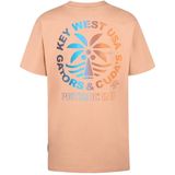 Petrol Industries - Backprint T-shirt Gull - Bruin - 100% Katoen - Korte Mouwen