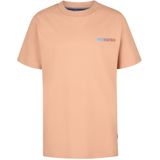 Petrol Industries - Backprint T-shirt Gull - Bruin - 100% Katoen - Korte Mouwen