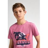 Petrol Industries - Artwork T-shirt - Rood