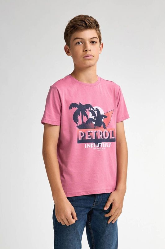 Petrol Industries - Artwork T-shirt - Rood