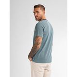 Petrol Industries - Heren Logo T-shirt - Blauw