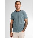 Petrol Industries - Heren Logo T-shirt - Blauw