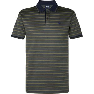 Petrol Industries - Polo - Blauw - 100% Katoen