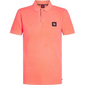 Petrol Polo Oranje heren