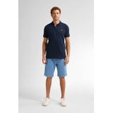 Petrol Industries Shirt 'Marlin'  blauw / wit