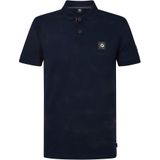 Petrol Industries Shirt 'Marlin'  blauw / wit