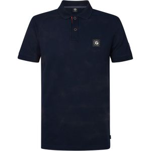 Petrol Industries Shirt 'Marlin'  blauw / wit